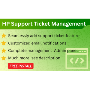Bariklabs Support Ticket Management OpenCart