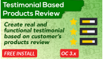 Bariklabs Testimonial Based Review Extension OpenCart