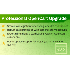 Seamless Professional OpenCart Upgrade