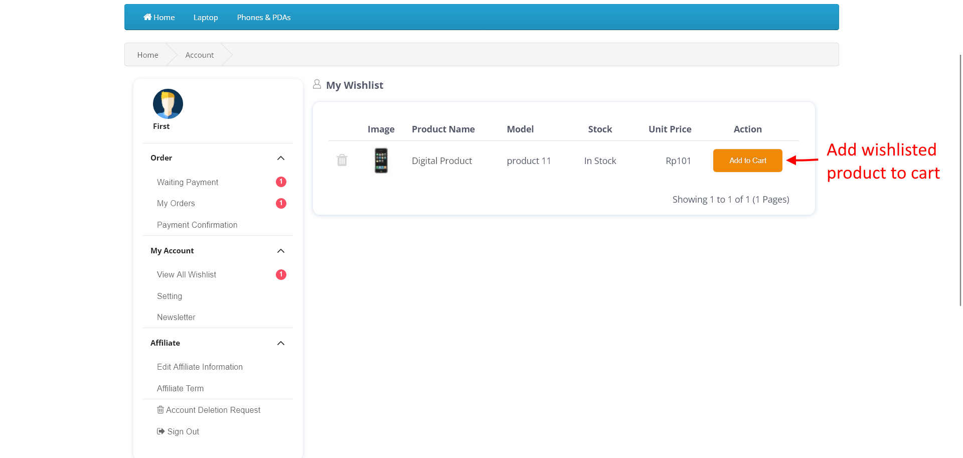bariklabs-customer-dashboard-customer-wishlist-opencart